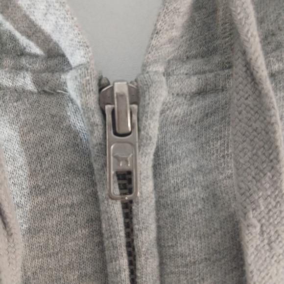 VS PINK Bling Hawaii Hoodie Full Zip with Large Pink Hibiscus GORGEOUS - Picture 8 of 11